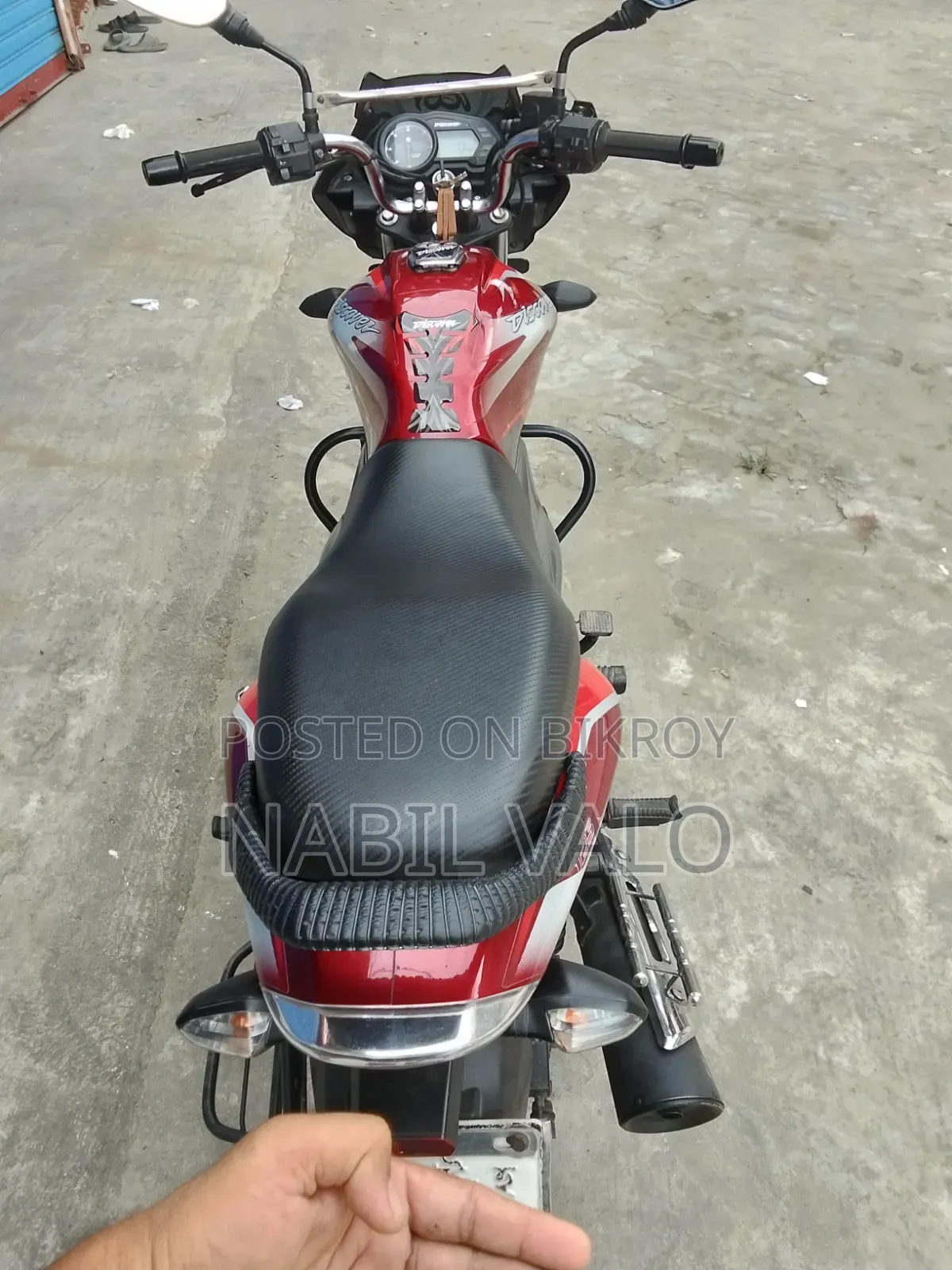 Bajaj Discover 125 2020 Red