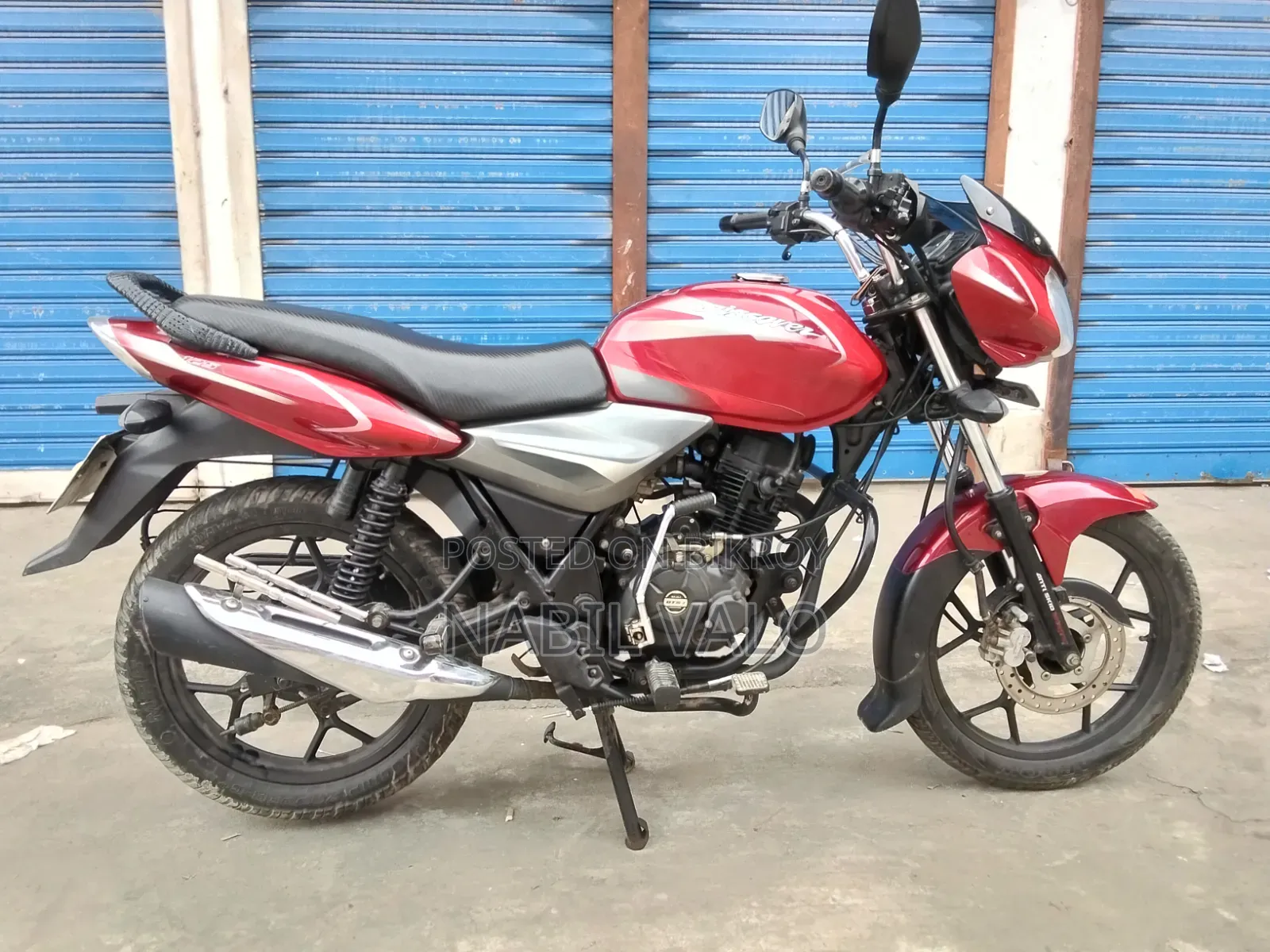 Bajaj Discover 125 2020 Red