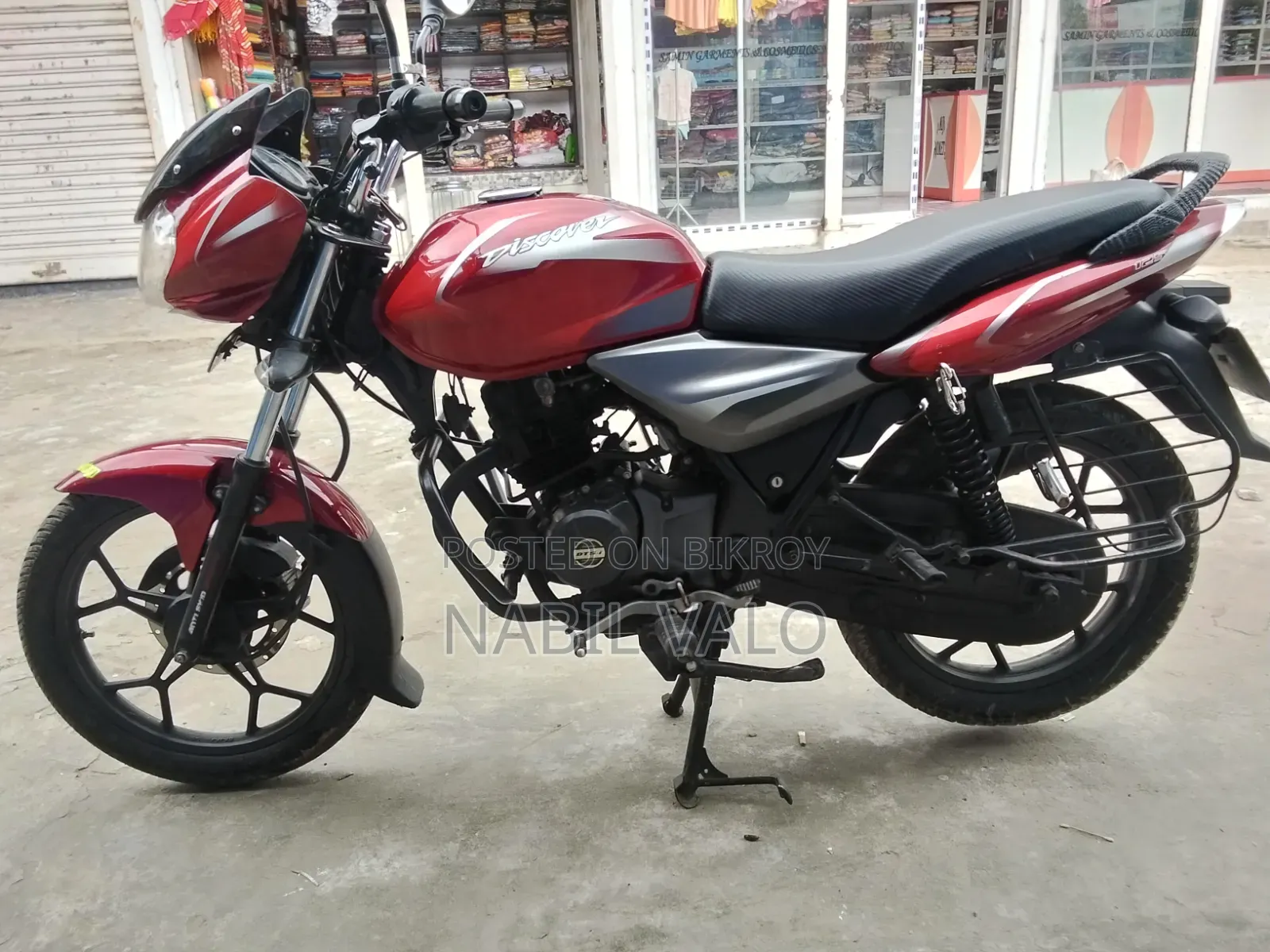 Bajaj Discover 125 2020 Red