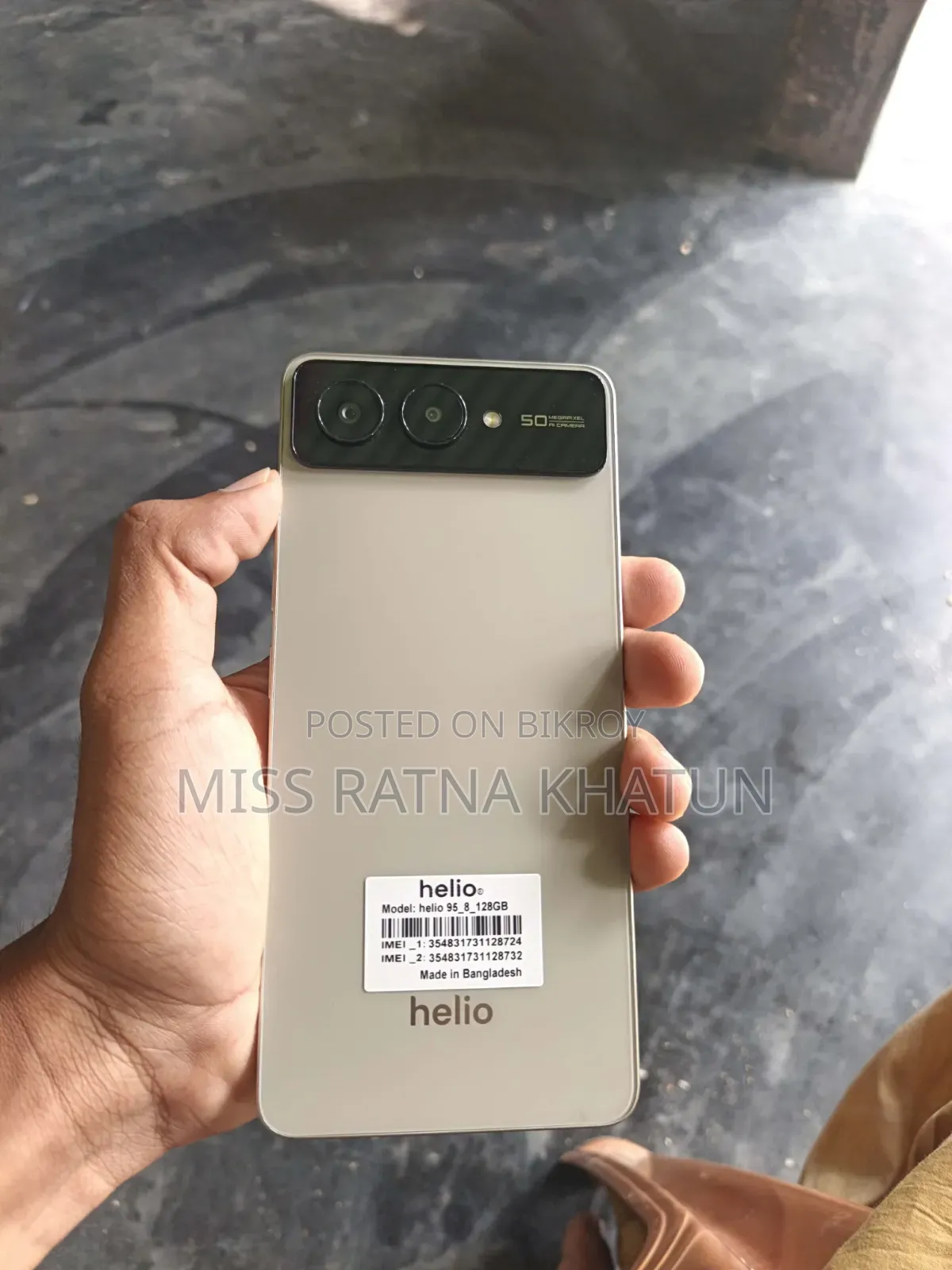 Helio 128 GB Gray