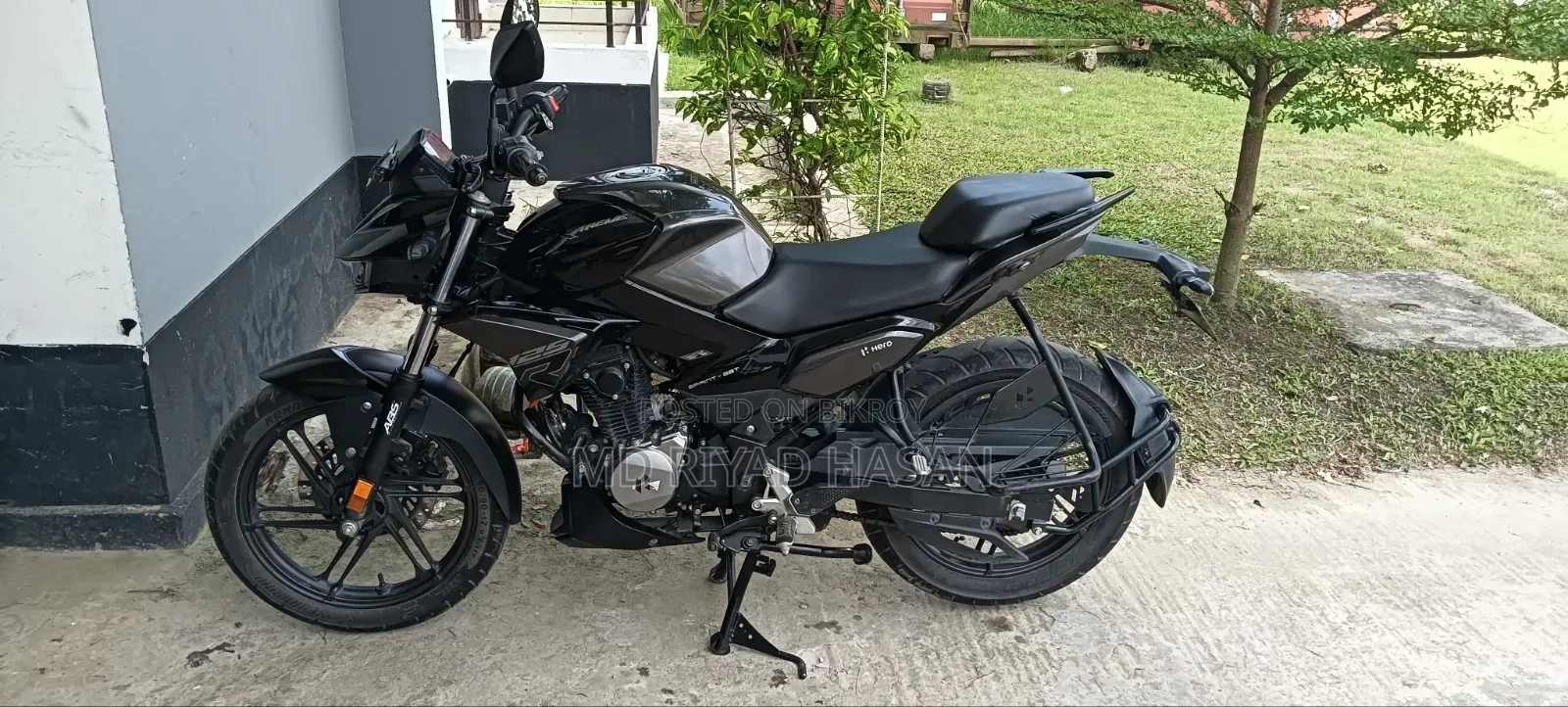 New Hero Xtreme 125R 2025 Black