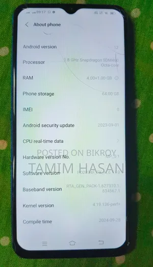 Vivo Y11 32 GB Blue