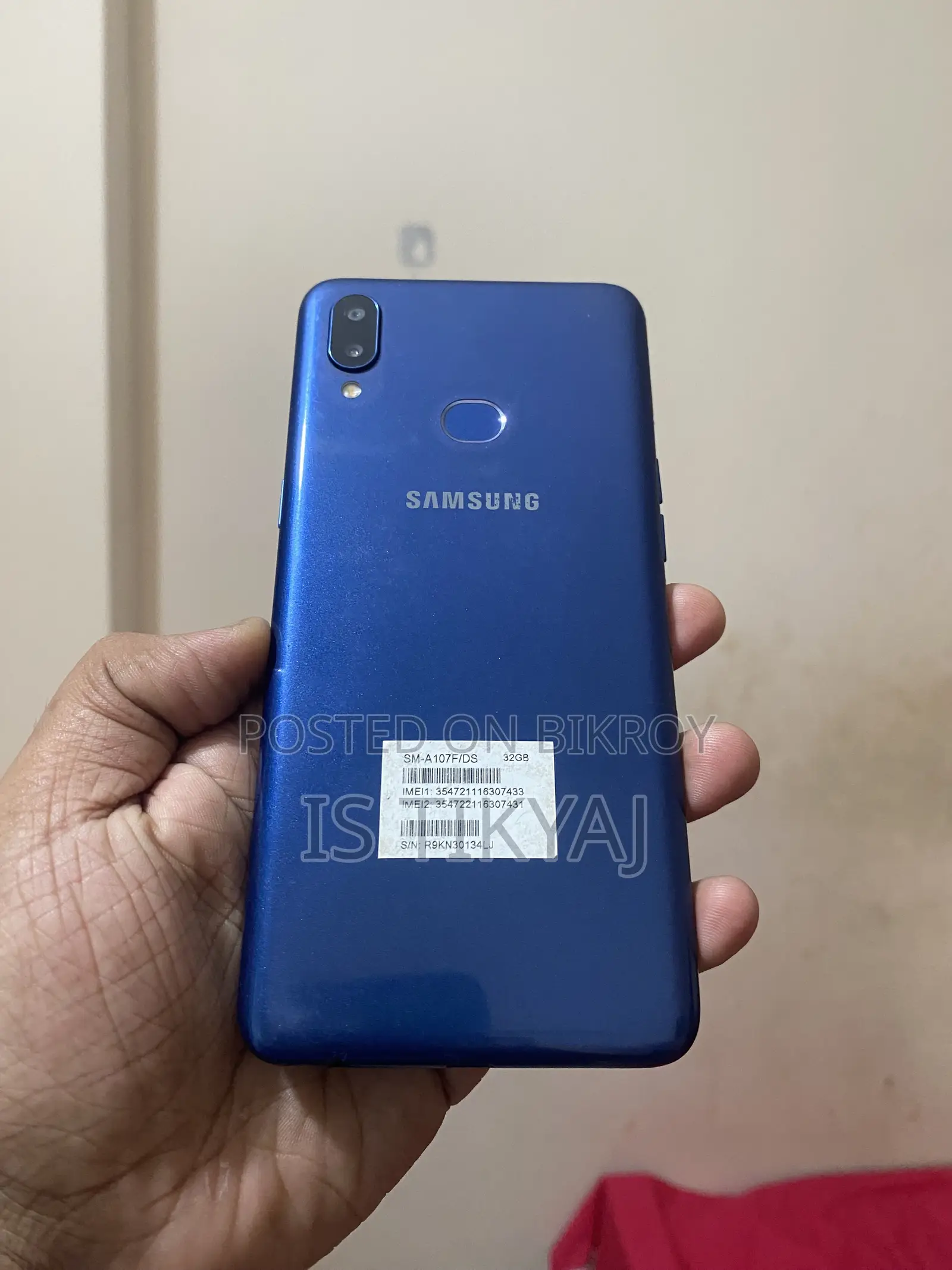 Samsung Galaxy A10s 32 GB Blue