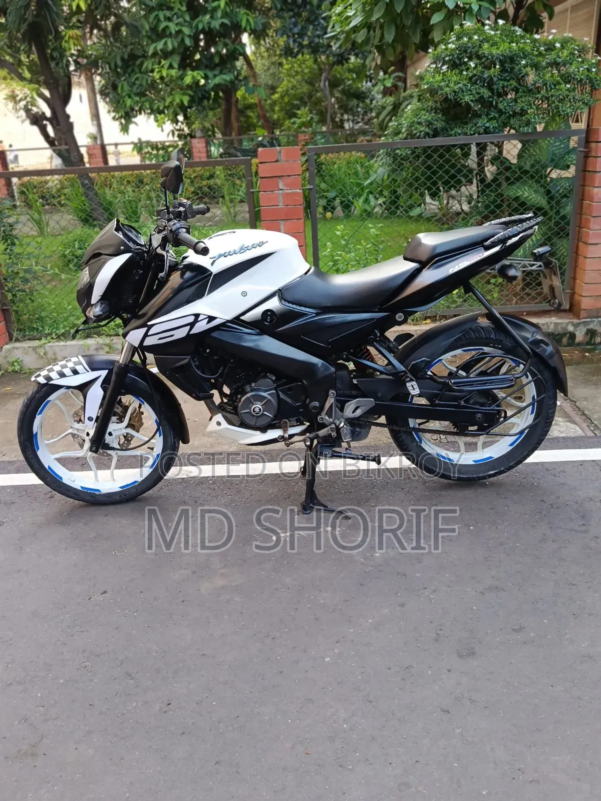 New Bajaj Pulsar NS 160 2019 White