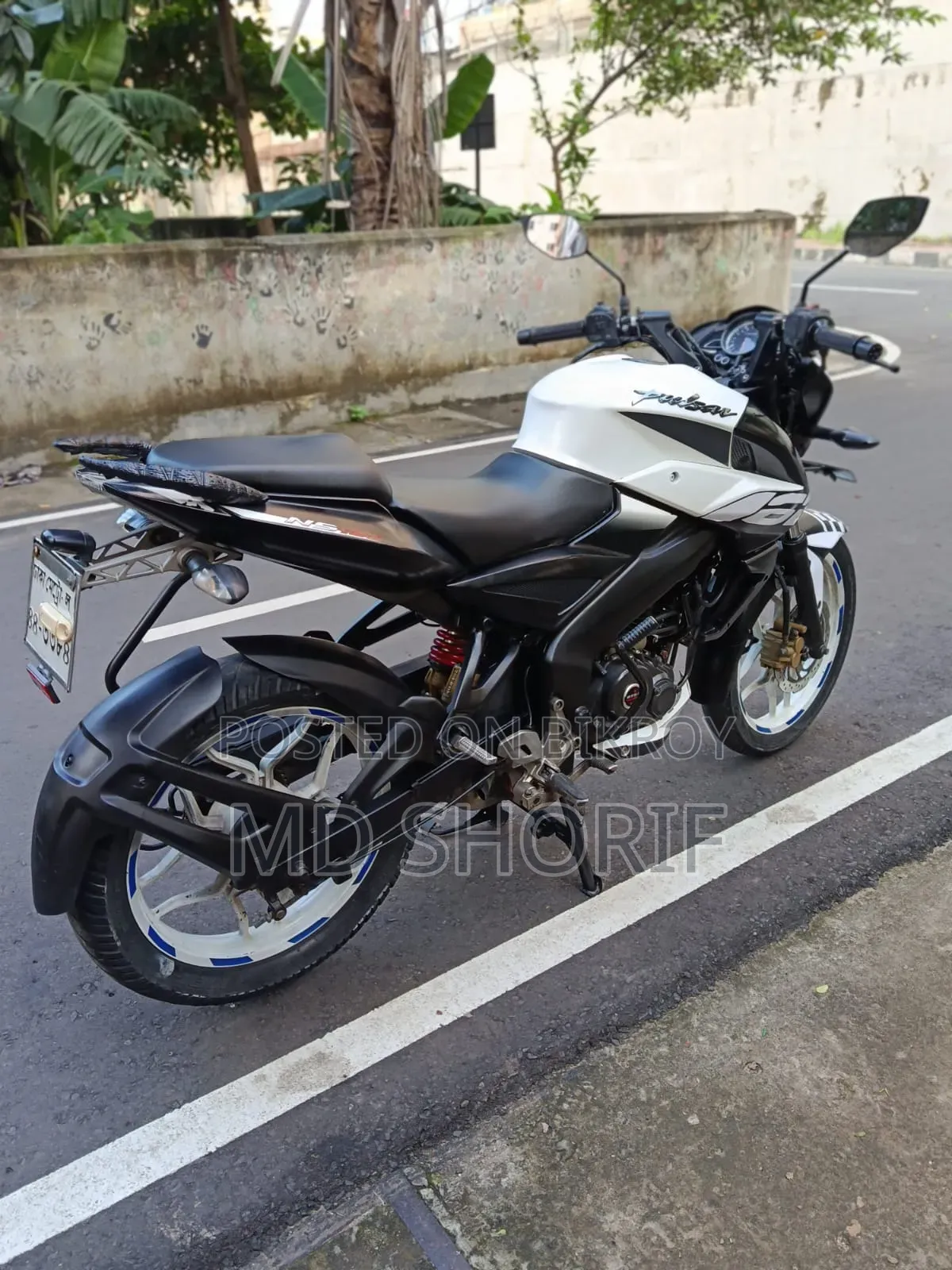 New Bajaj Pulsar NS 160 2019 White