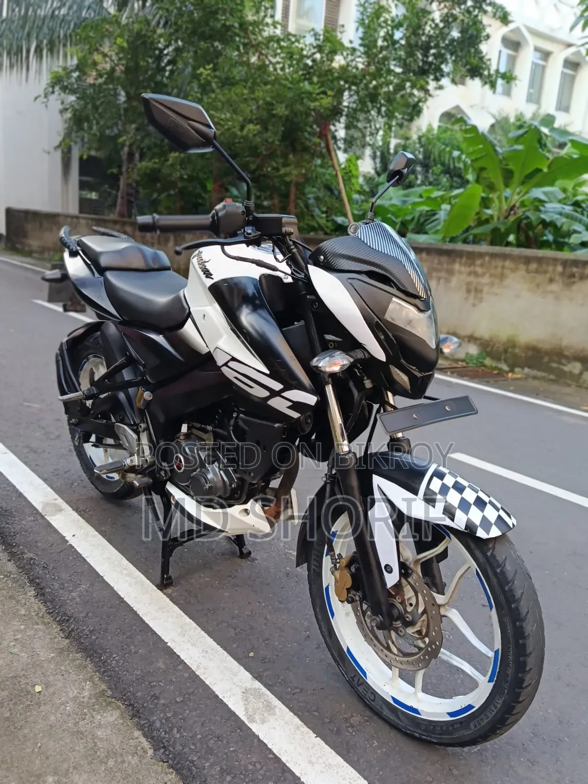 New Bajaj Pulsar NS 160 2019 White