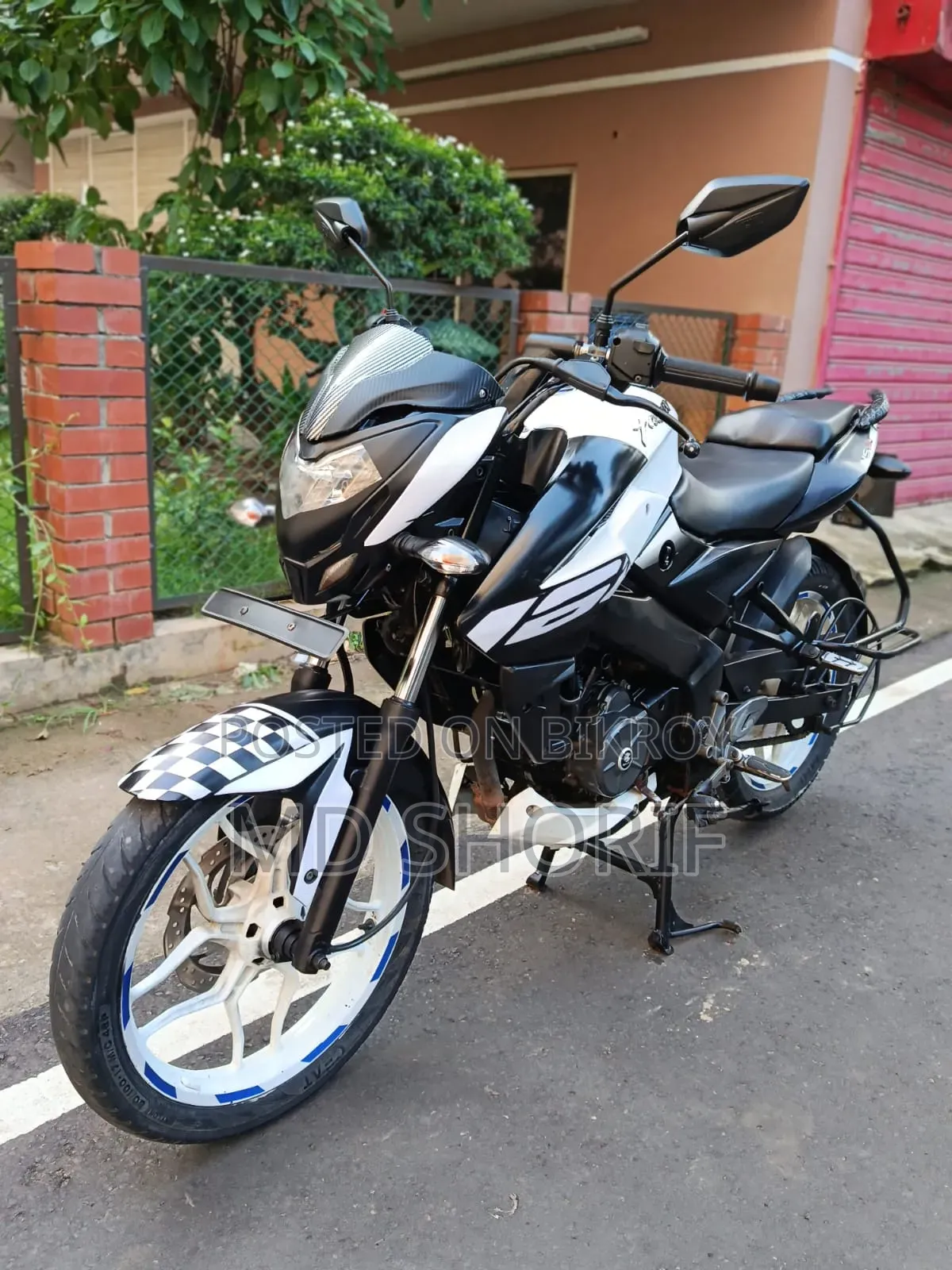 New Bajaj Pulsar NS 160 2019 White