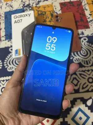 New Samsung Galaxy A07 4G 64 GB Black
