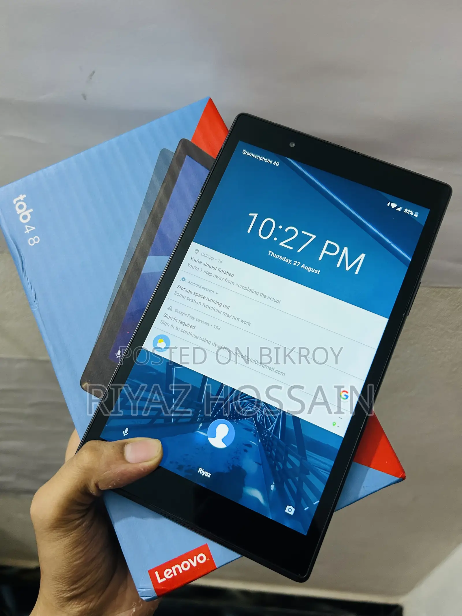Lenovo Tab 16 GB Black