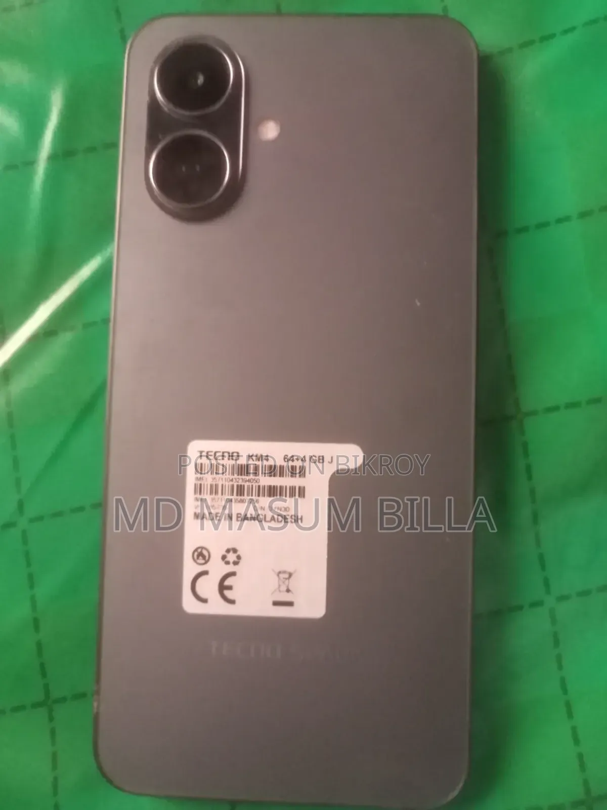Tecno Spark Go 2 64 GB Gray