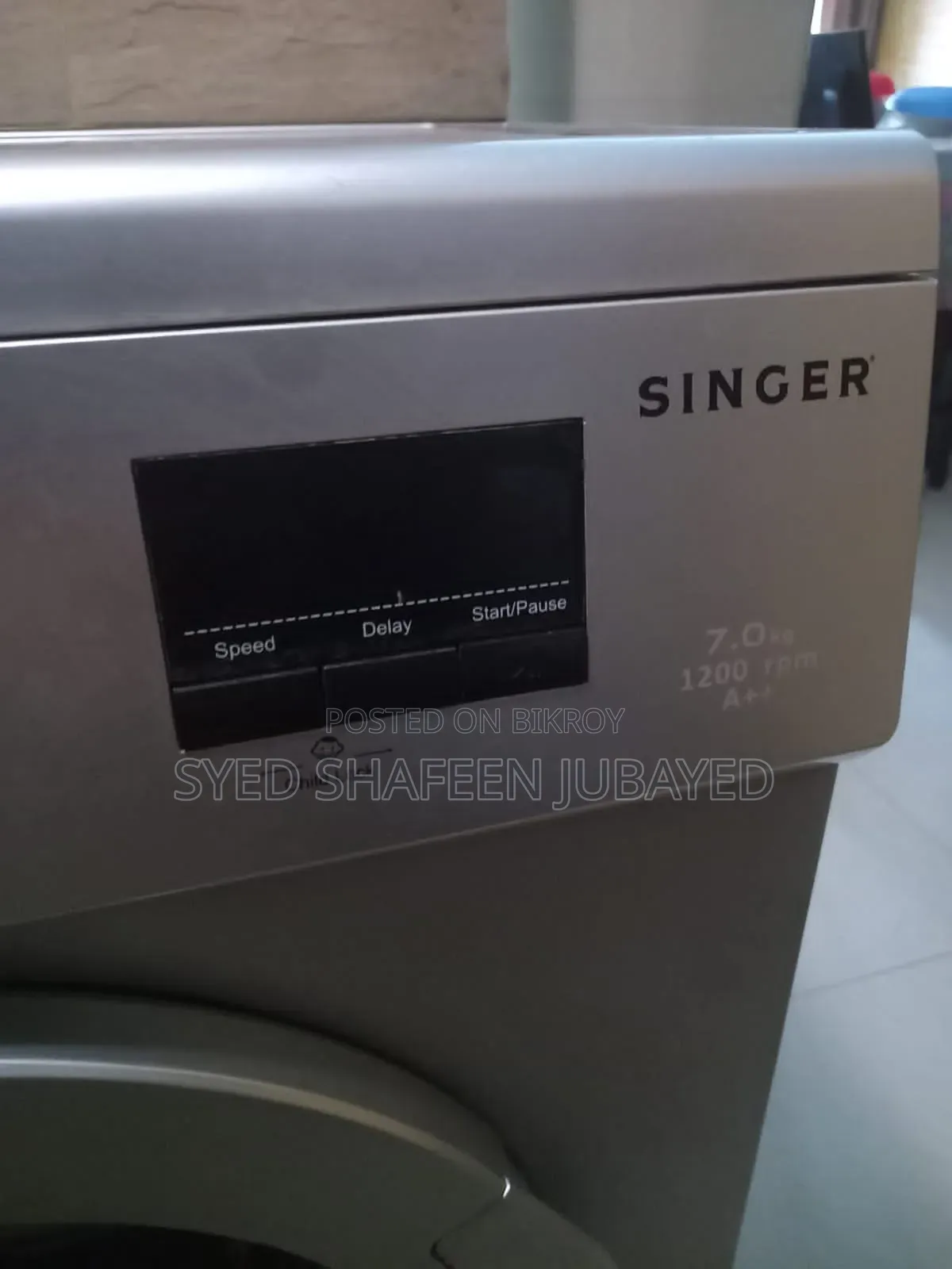 সিঙ্গার নষ্ট ওয়াশিং মেশিন বিক্রয় হবে