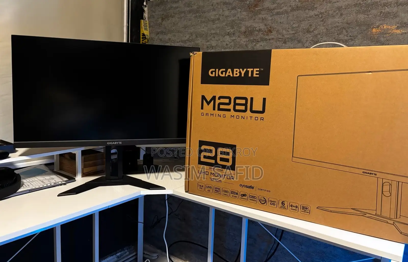 Desktop Computer Gigabyte 8GB AMD Ryzen 7 SSD 500GB