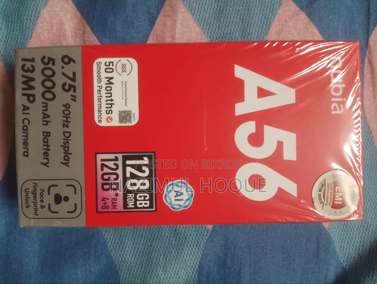 New ZTE Blade A56 128 GB Black