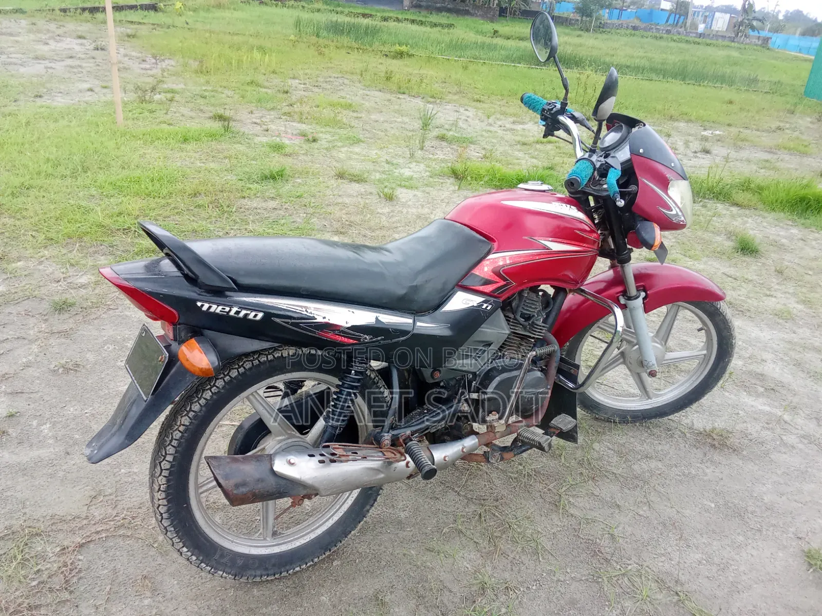 TVS Metro Plus 2018 Red