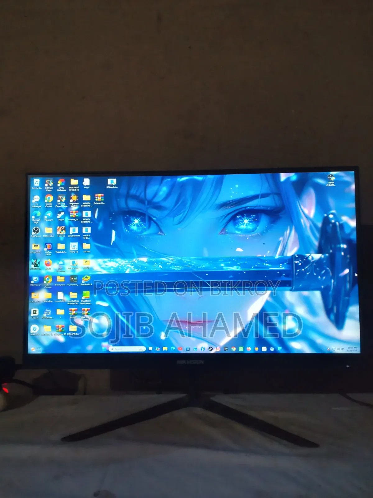 Desktop Computer Asus 8GB AMD Ryzen 5 SSD 256GB