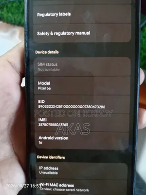 Google Pixel 6a 128 GB সাদা