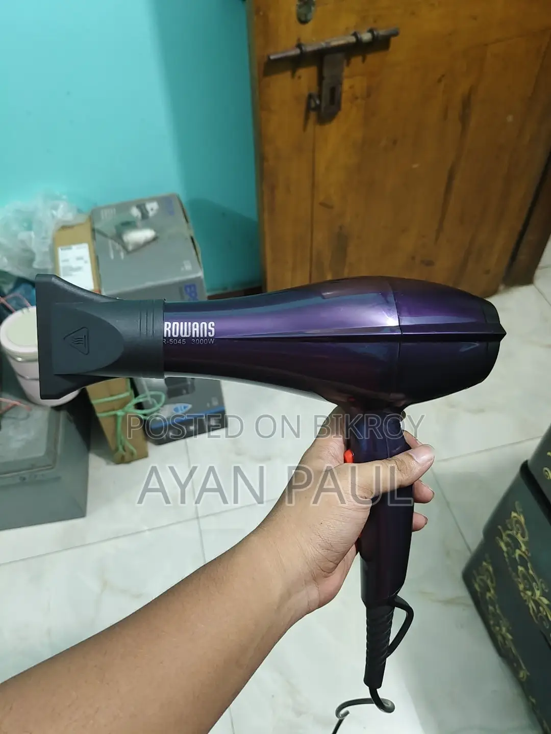 একটি Hair Dryer বিক্রয় হবে!