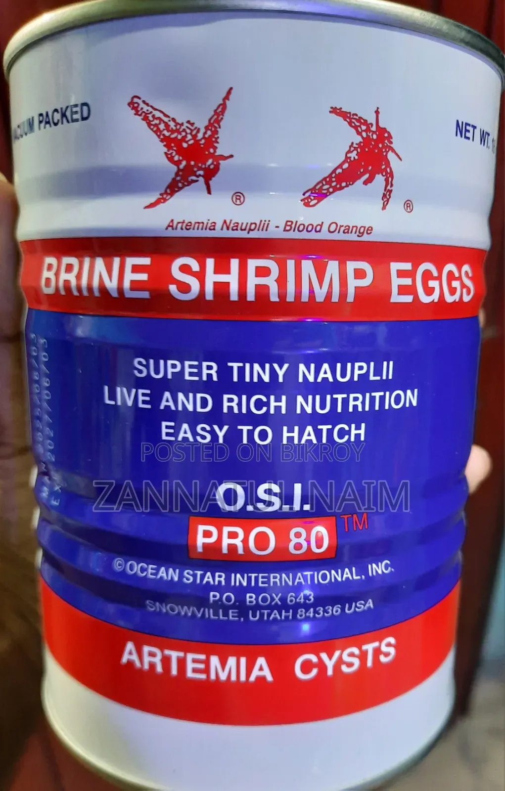 Brine Shrimp Egg Repack