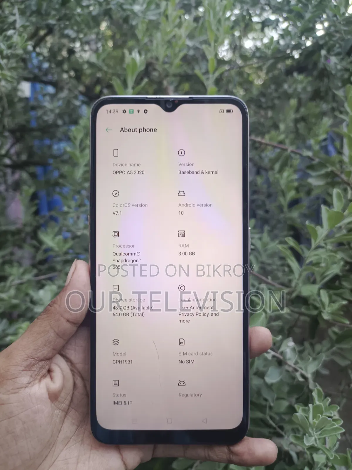 Vivo Y20 64 GB Black