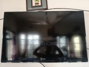 Samsung 43" Full HD TV + Android Box, Remote ও কাগজপত্রসহ