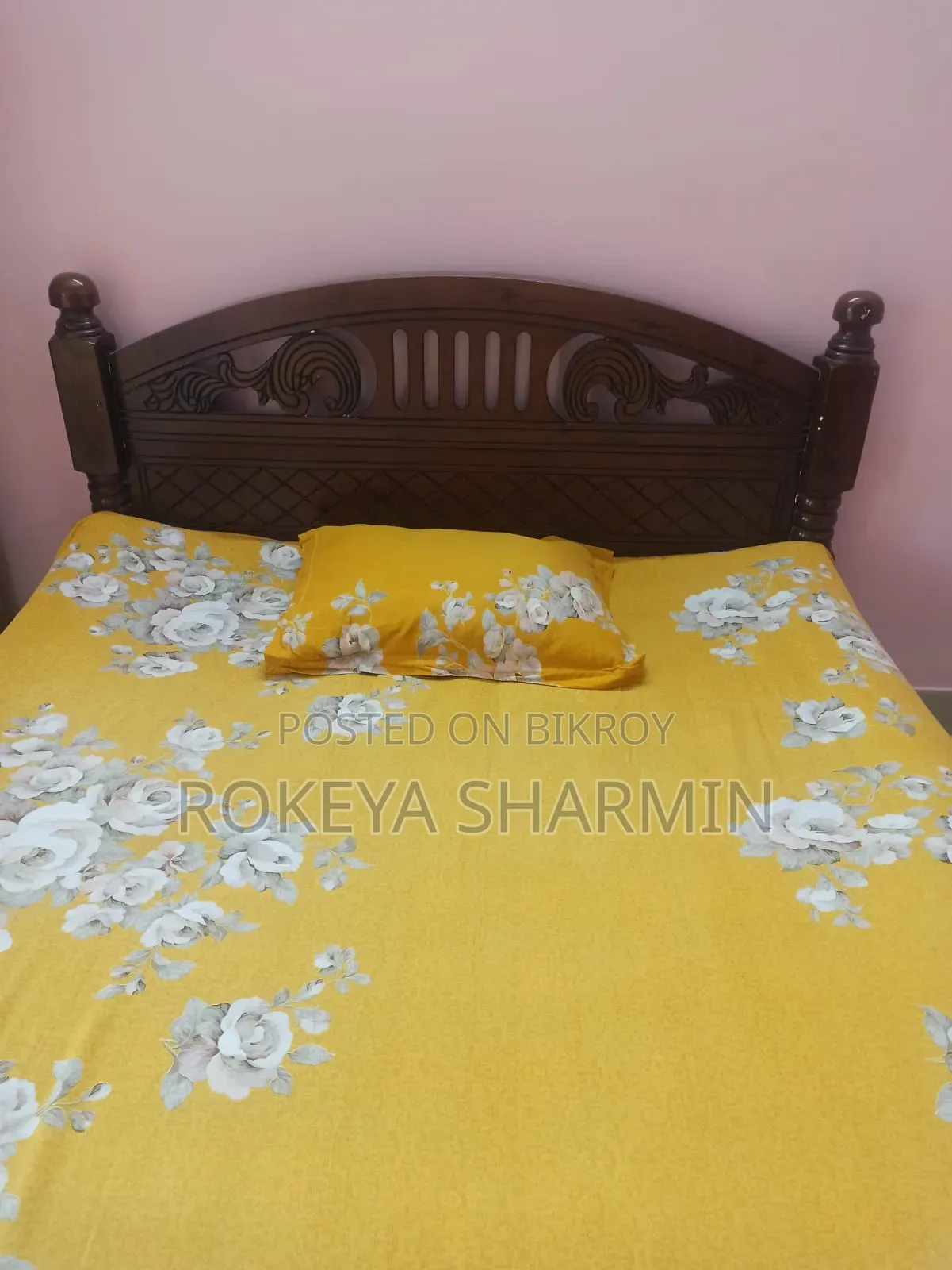 5"/7" Used Wooden Bed