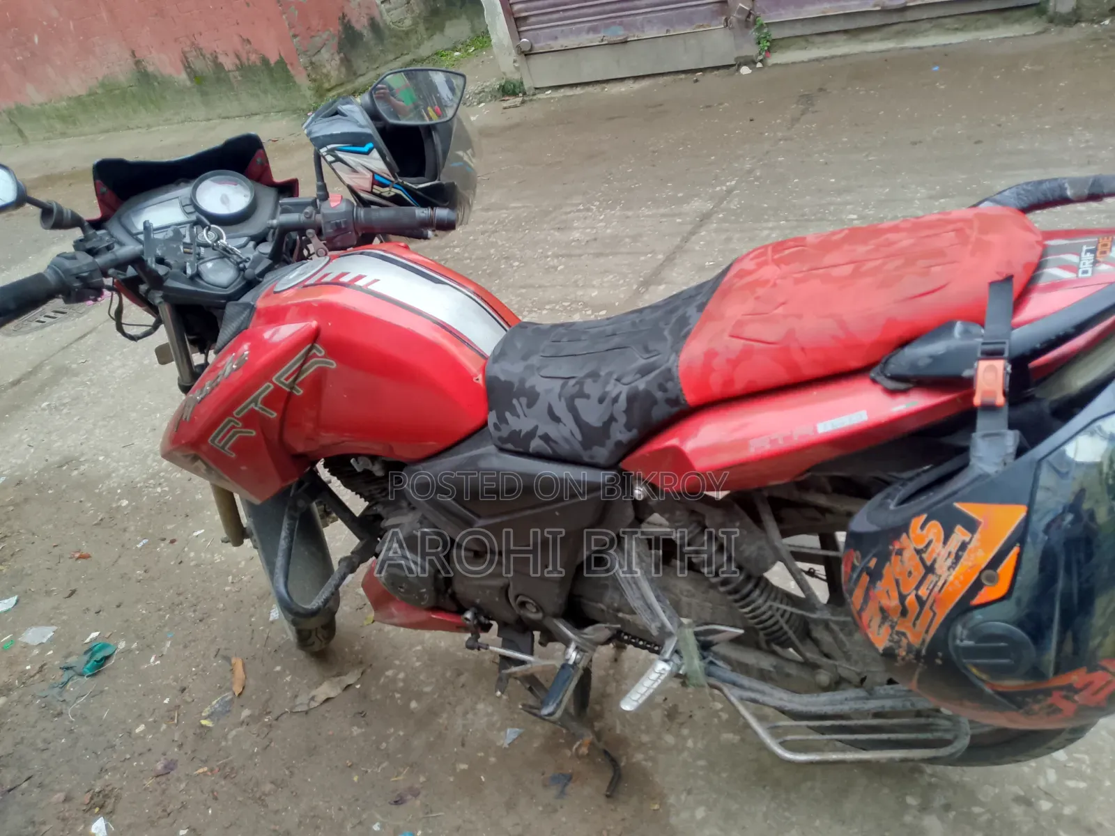 TVS Apache RTR 160 2V ABS 2019 Red