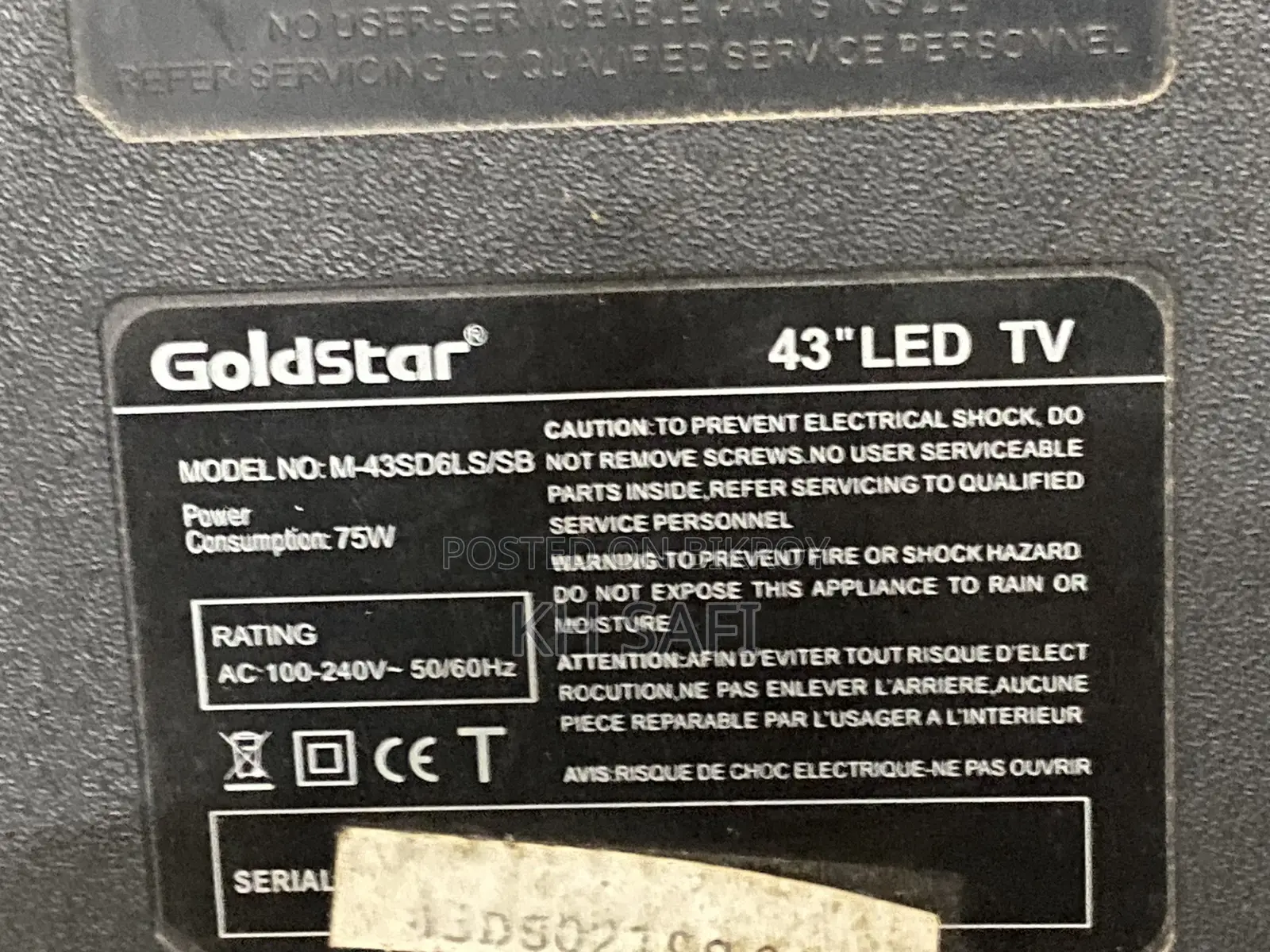 Gold Star Led TV