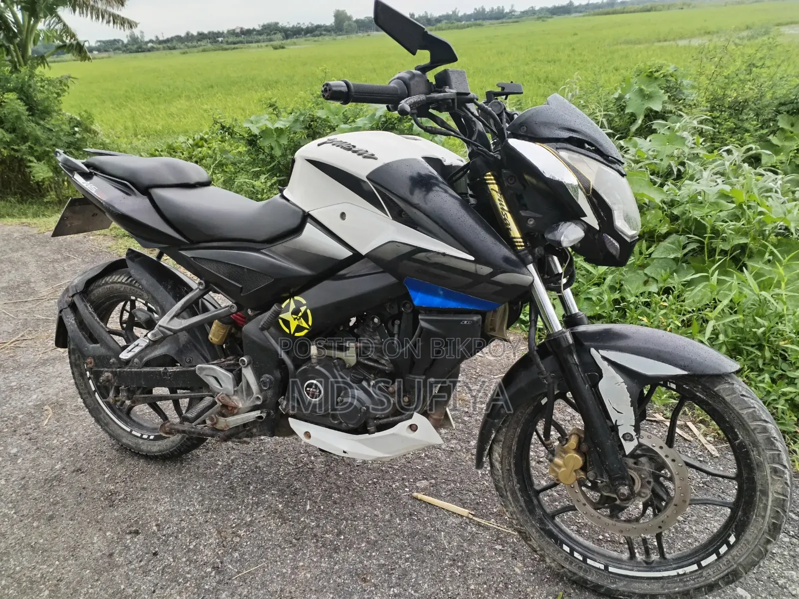 Bajaj Pulsar NS 160 2018 White