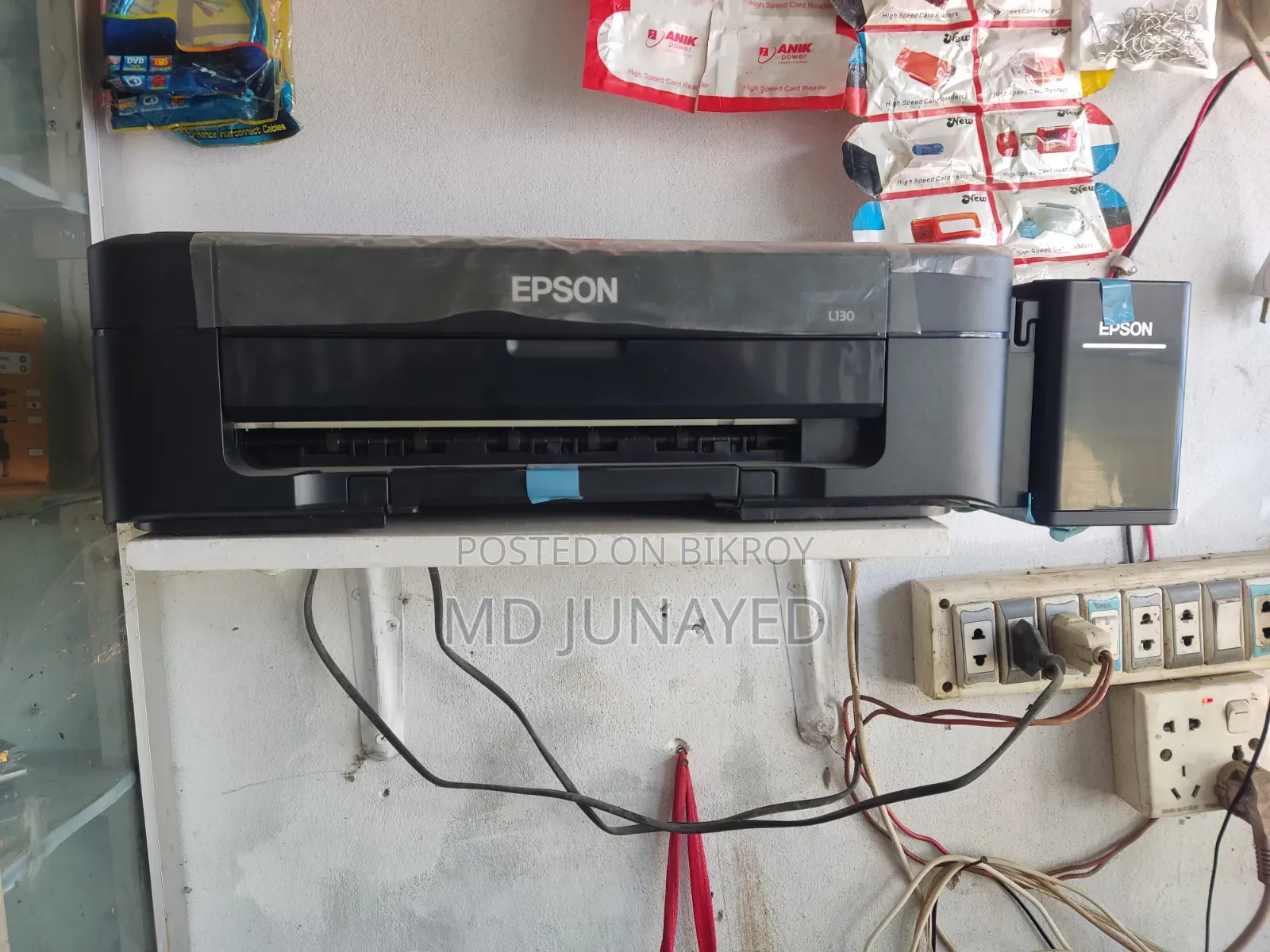 Epson L130 Color Ink Tank Printer (Almost New / Extra Ink Included