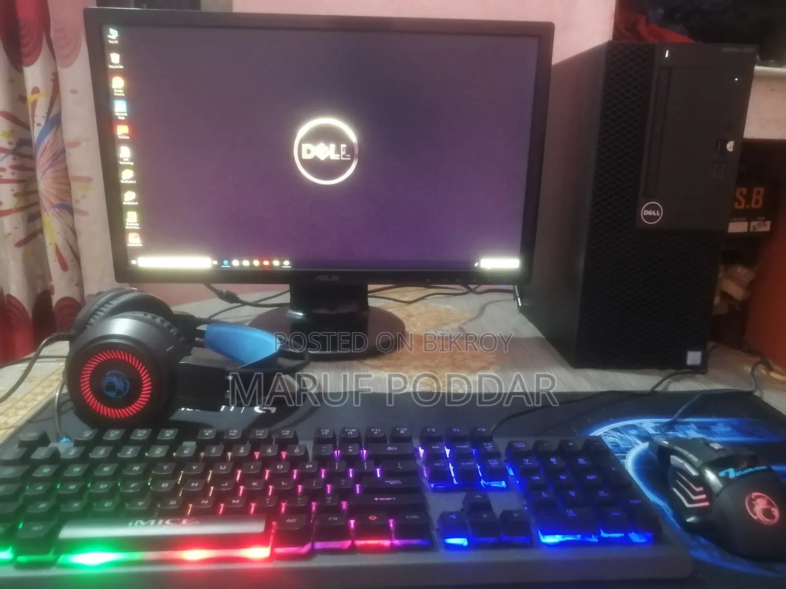 Desktop Computer Dell OptiPlex 3050 4GB Intel Core i5 SSHD+SSD 1T