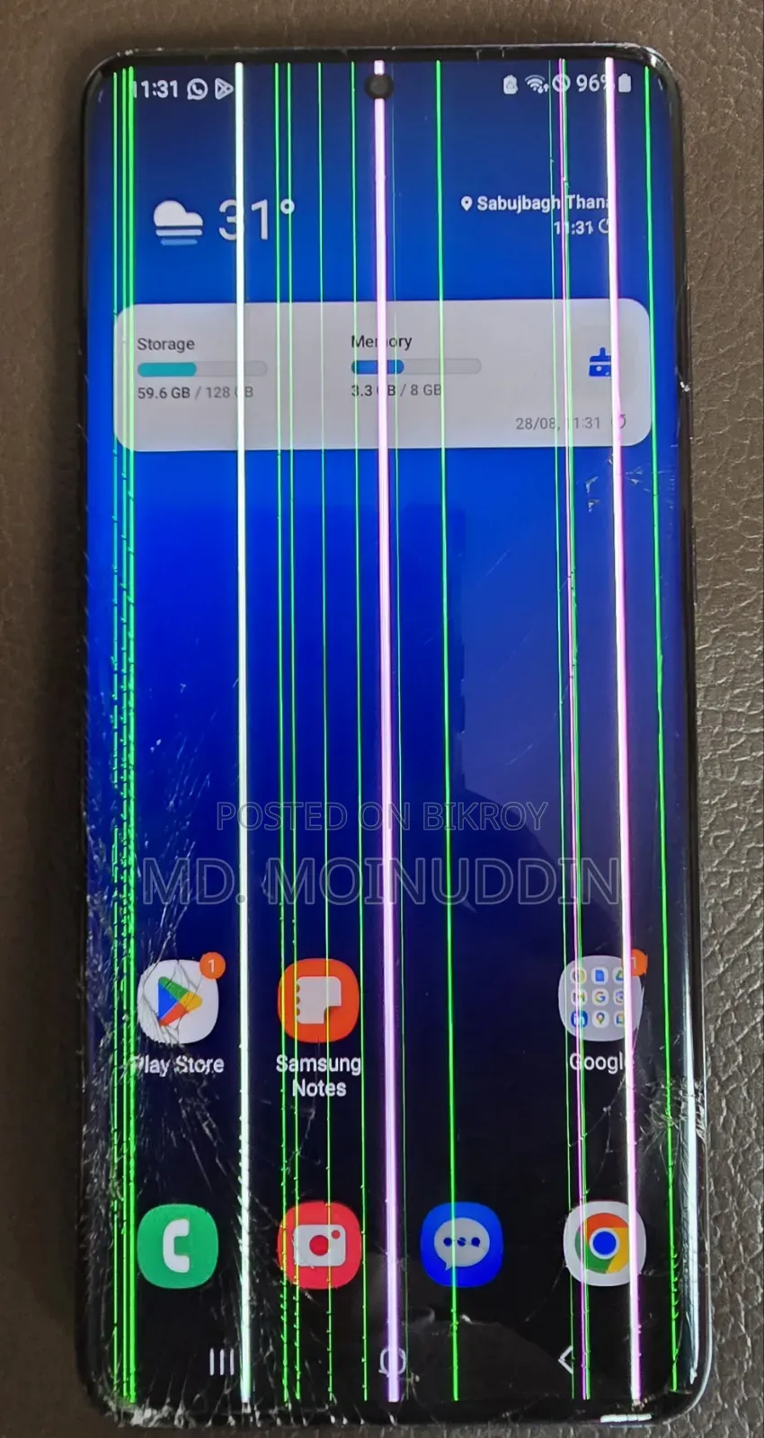 Samsung Galaxy S20+ 128 GB Black