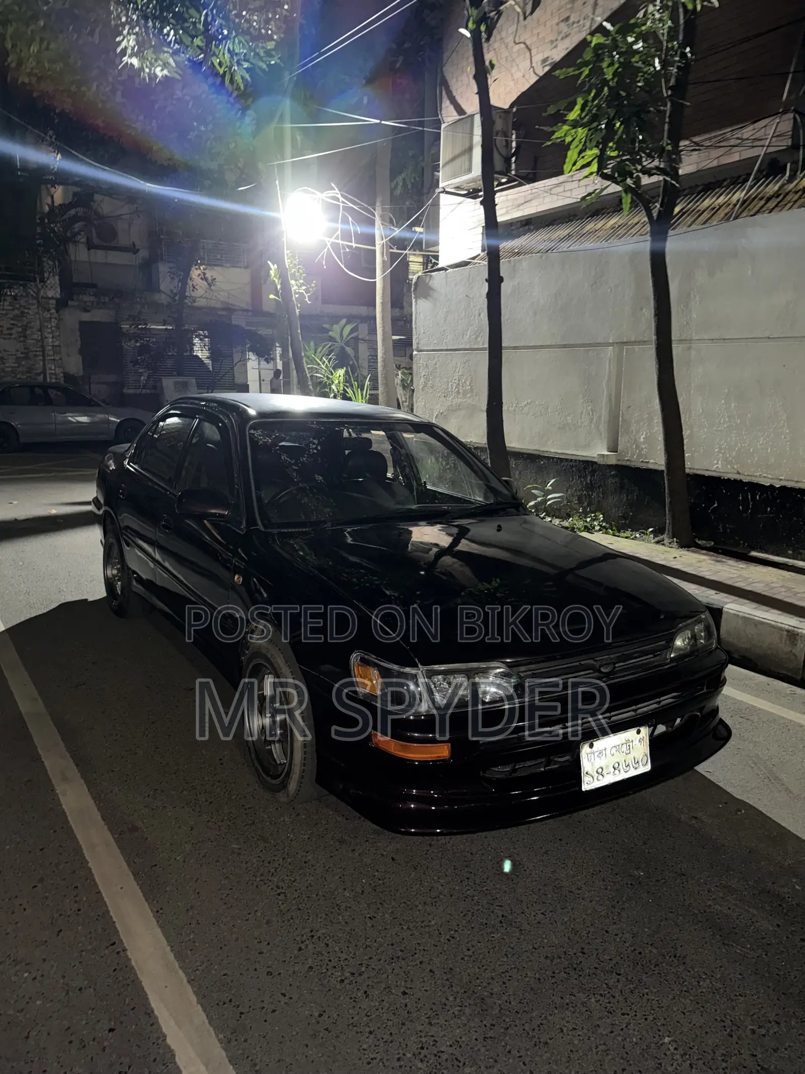 Toyota Corolla Sedan 1996 Maroon