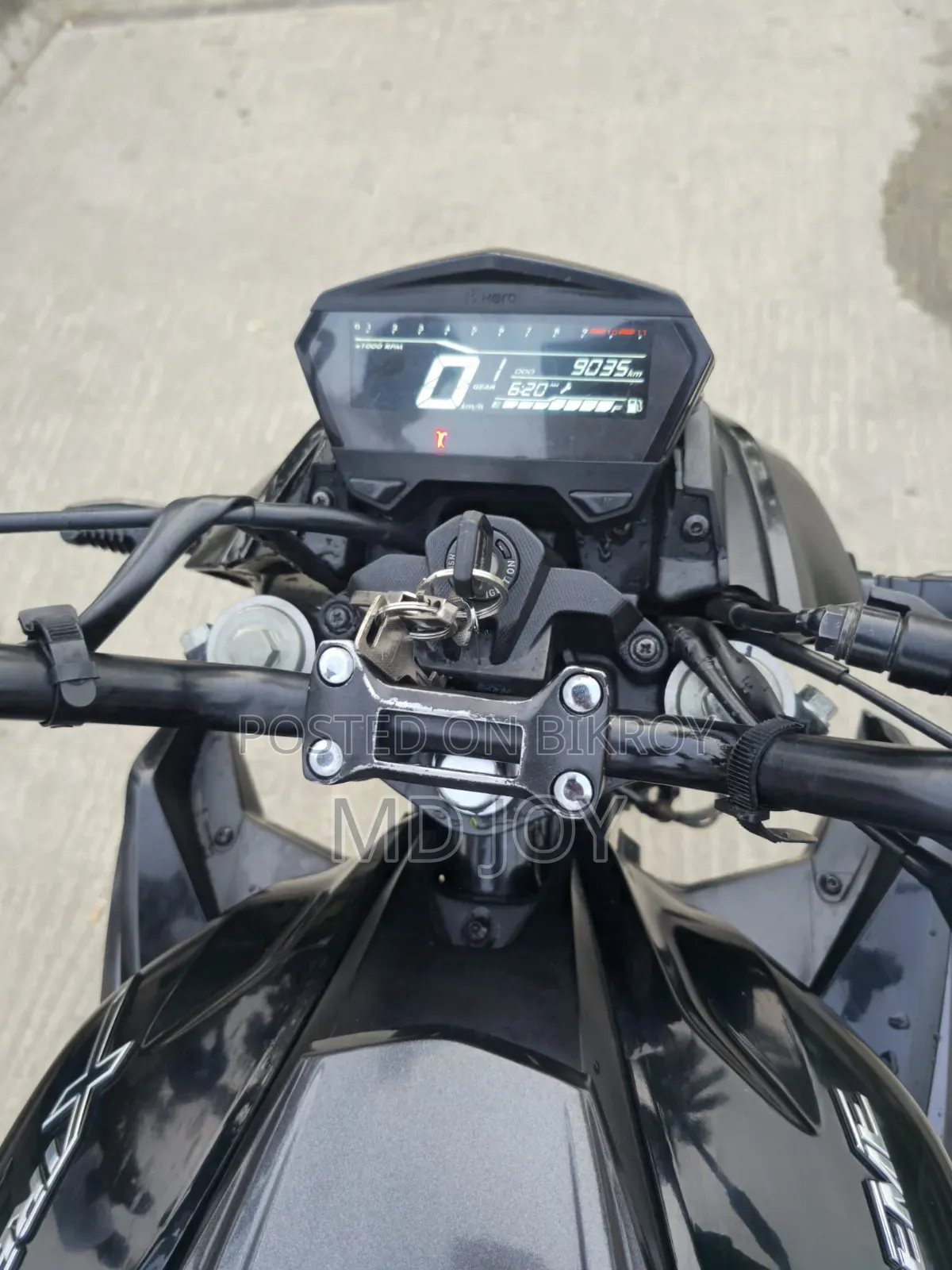 Hero Xtreme 125R 2025 Black