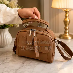 High End Ladies' Handbag Multi-Layer Large Capacity Commuting Bag