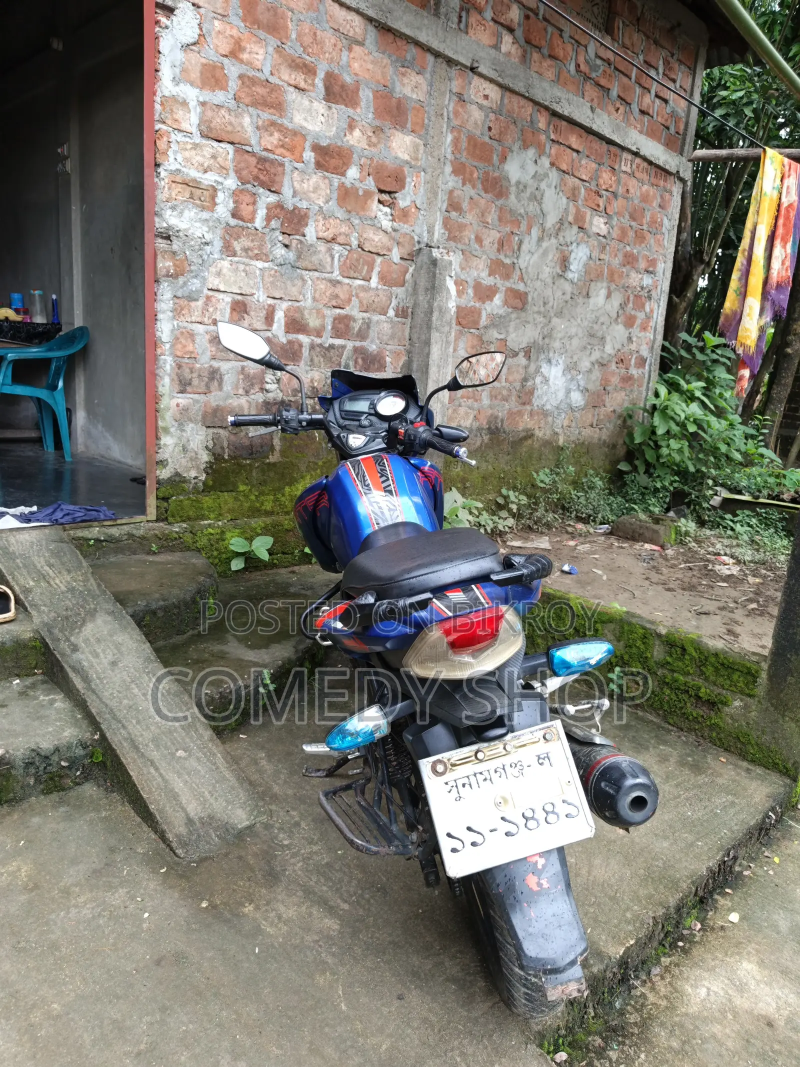 TVS Apache RTR 160 2V 2022 Blue