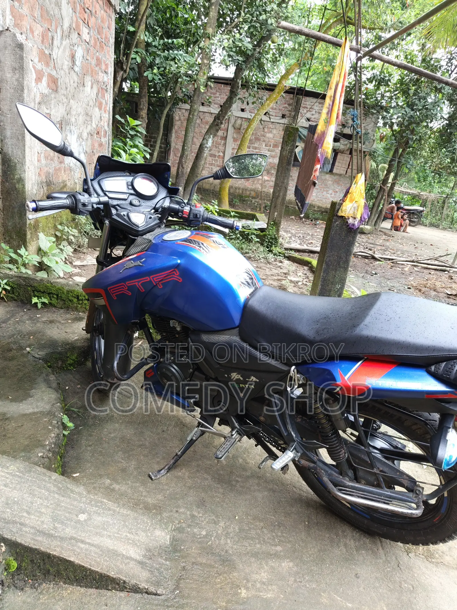 TVS Apache RTR 160 2V 2022 Blue