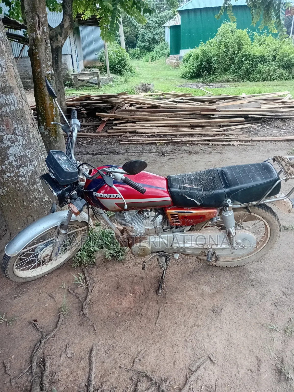 Honda CG110 1990 Red