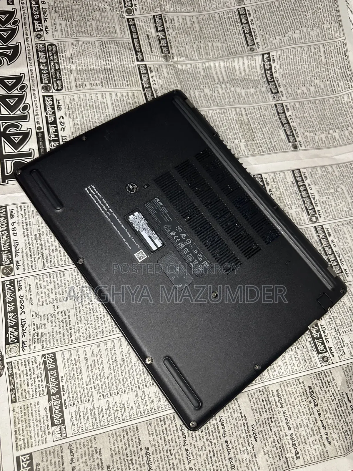 Laptop Acer TravelMate P2 14 4GB Intel Core i3 HDD 1T