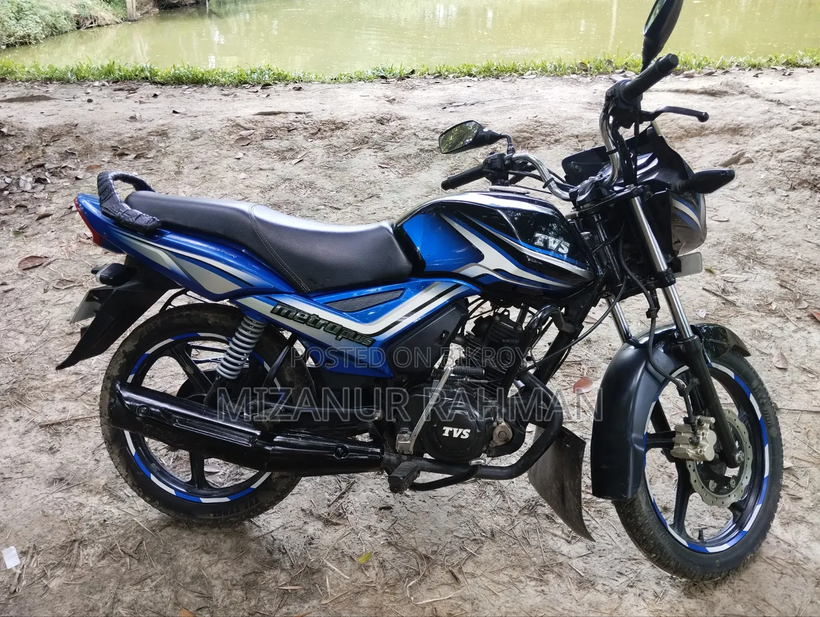 TVS Metro Plus 2019 Blue