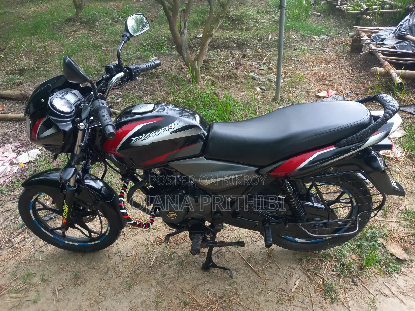 Bajaj Discover 110 2021 Black