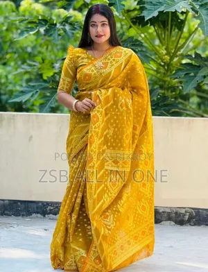 Virul Jamdani Saree With Blouse Piece