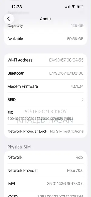 Apple iPhone 14 Pro 128 GB Purple