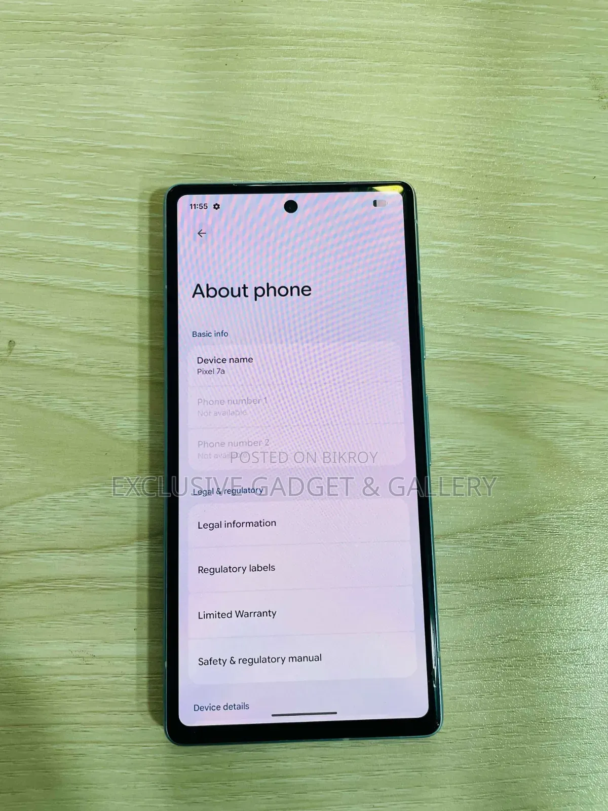 Google Pixel 7a 128 GB White