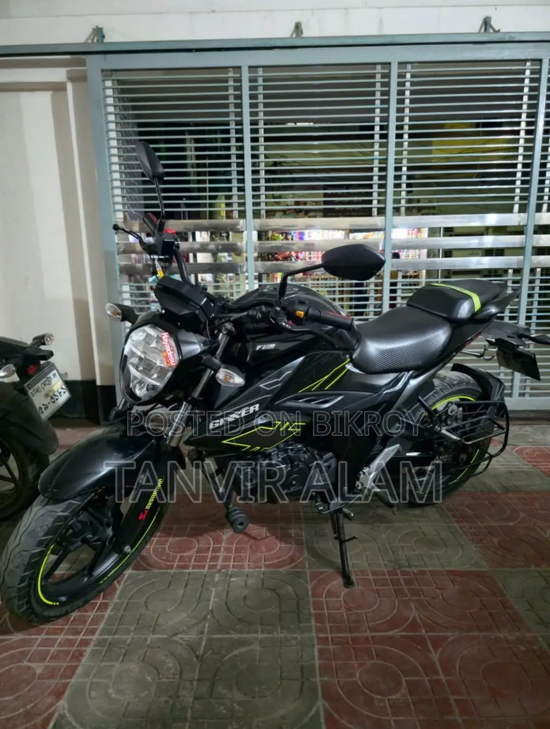 Suzuki Gixxer 2023 Black