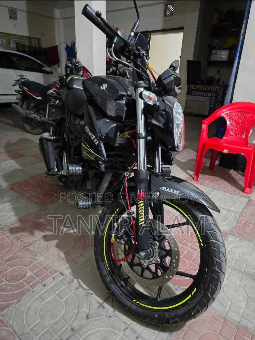 Suzuki Gixxer 2023 Black