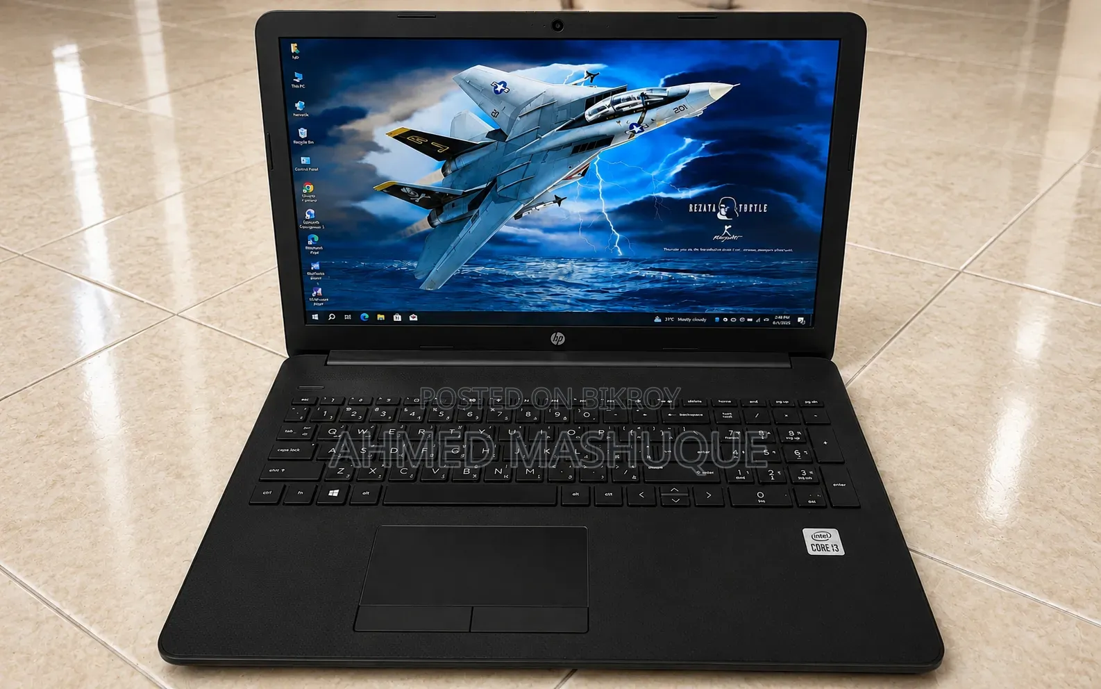 Laptop HP 8GB Intel SSHD (Hybrid) 1T