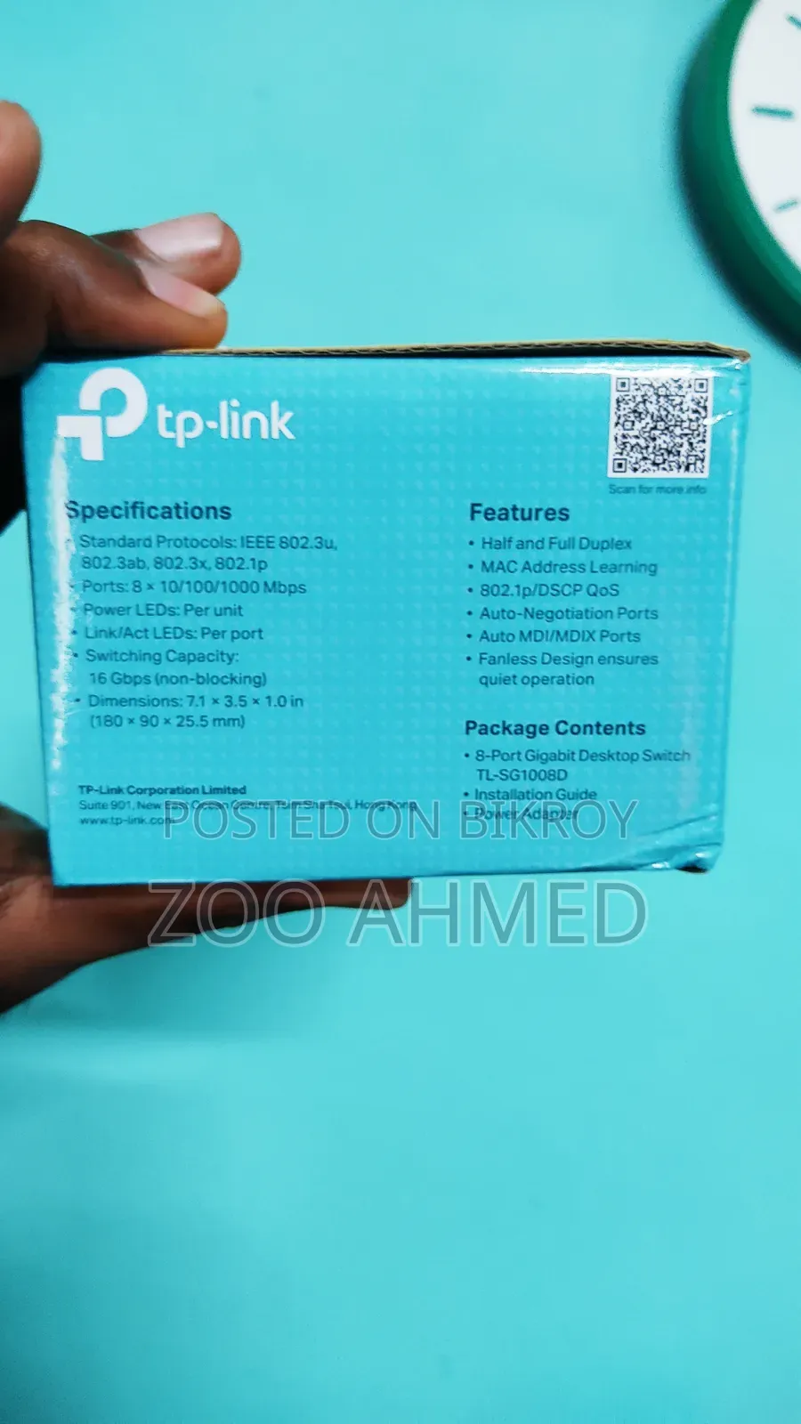Tp Link 8 Port Desktop Switch