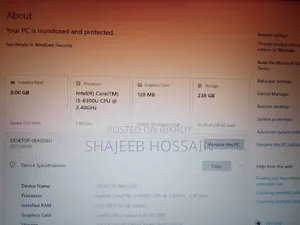 Laptop Lenovo 8GB Intel Core i5 SSD 256GB