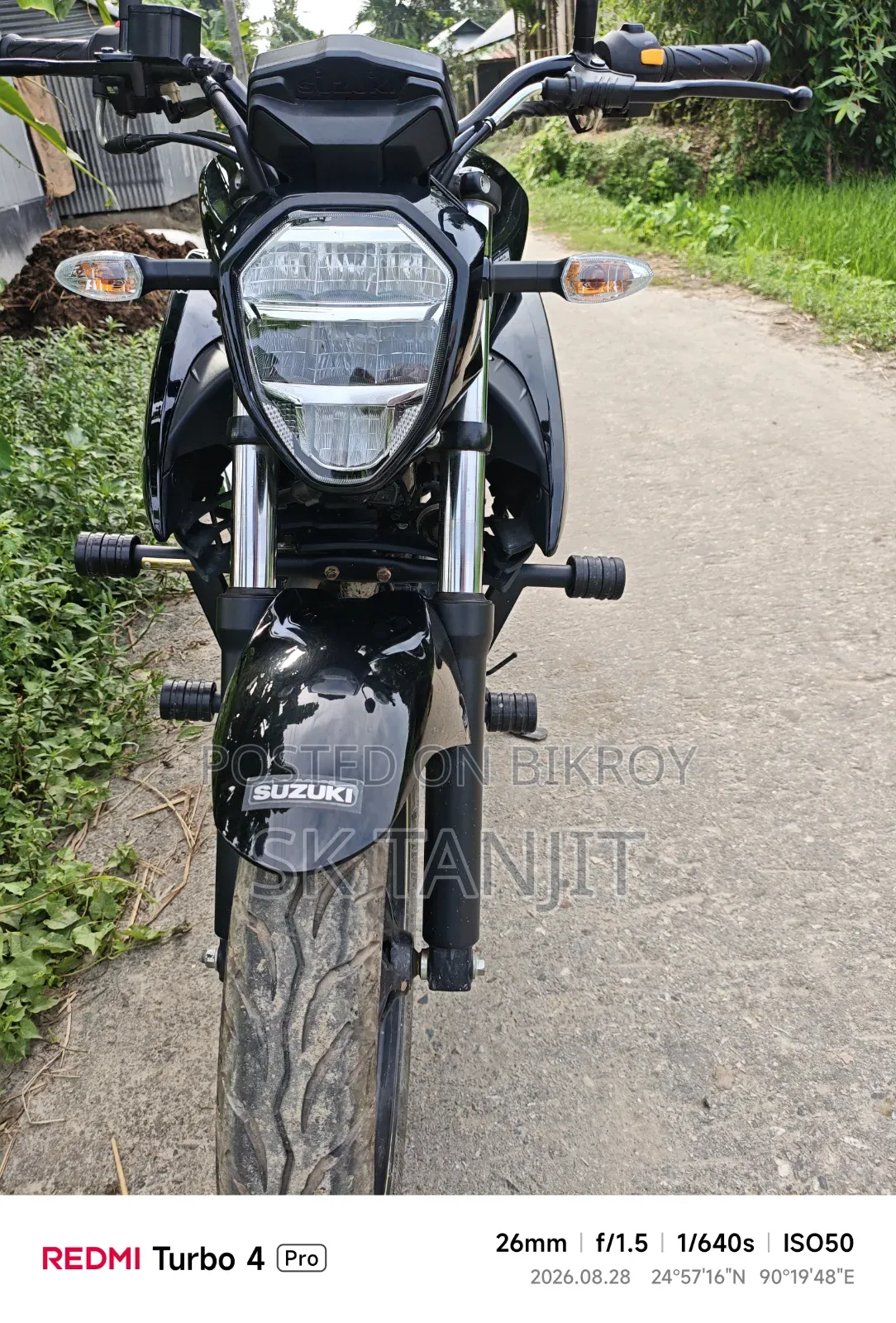 Suzuki Gixxer 2026 Black