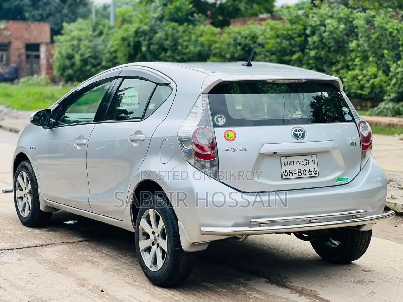 Toyota Aqua 2012 Silver